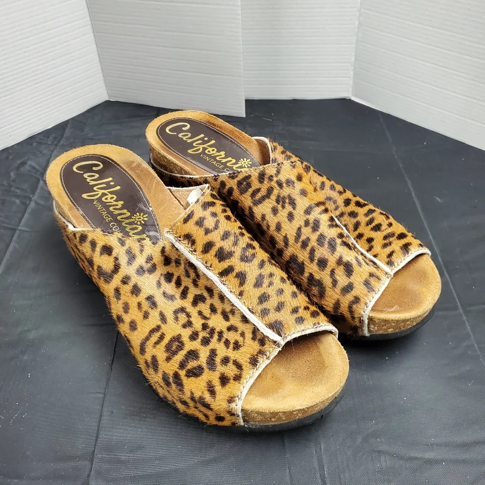 California Vintage Collection Wedge Slip-ons Size 9 - Picture 2 of 11